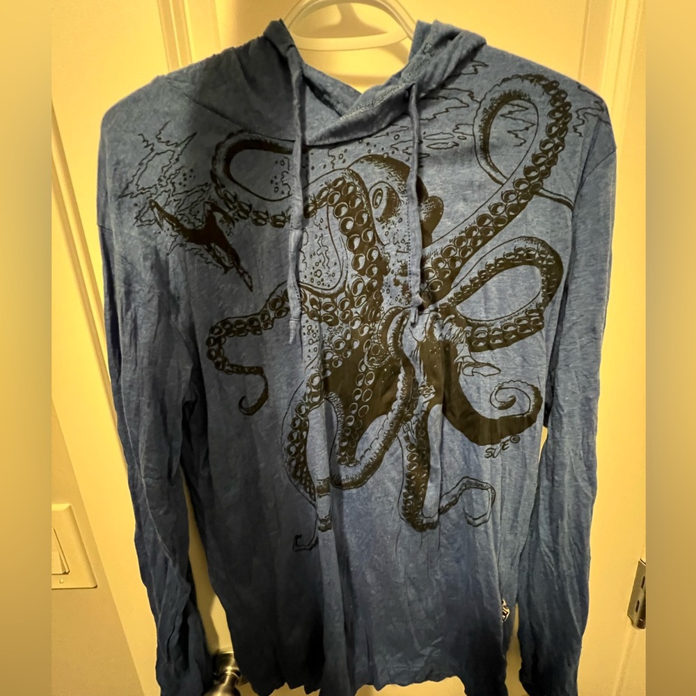 Festival style boho pullover hooded tee
